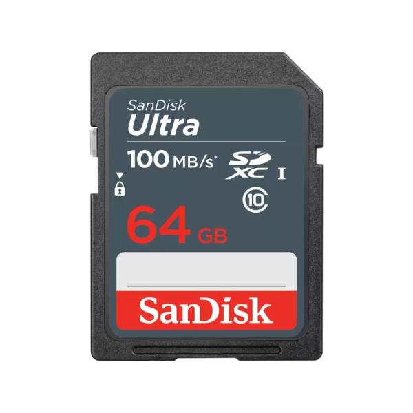 SanDisk SDXC 64 GB Ultra (100 MB/ s Class 10 UHS-I)
