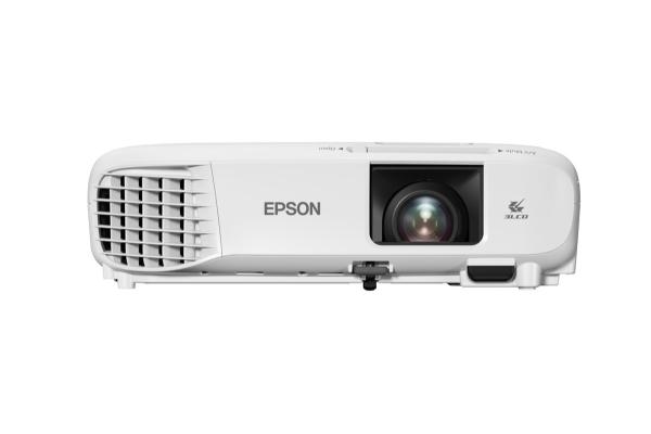 EPSON projektor EB-W49,  1280x800,  3800ANSI,  16000:1,  VGA,  HDMI,  USB 3-in-1,  LAN,  WiFi optional,  5W repro