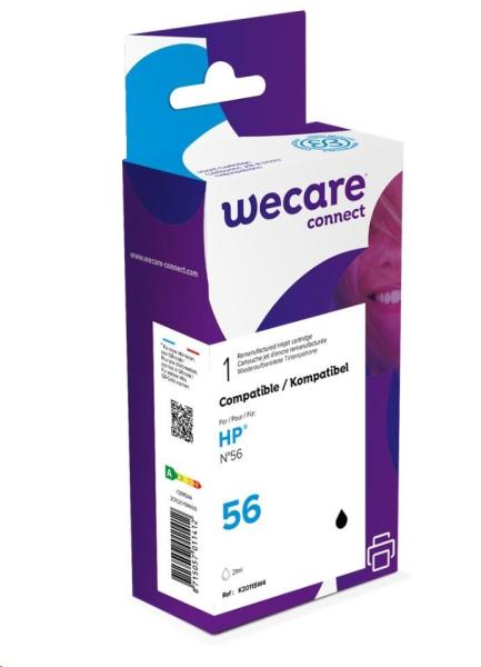 WECARE ARMOR kazeta pre HP DJ 5150/ 5652/ OJ4110 čierna (C6656A) 21 ml,  550 ks