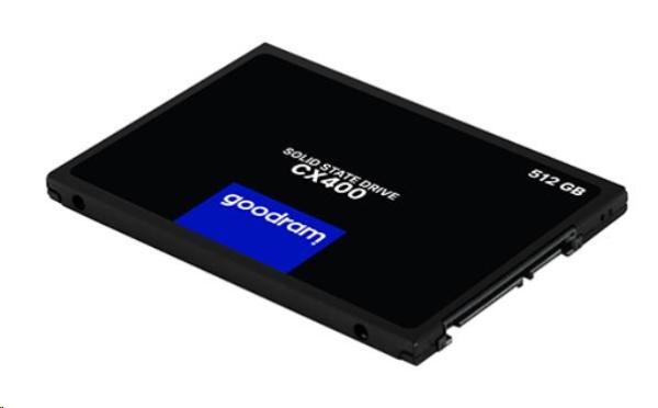 GOODRAM SSD CX400 Gen.2 512GB,  SATA III,  2.5",  (R:550/ W:500MB/ s)1