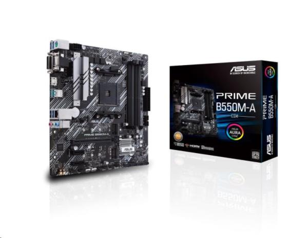 ASUS PRIME B550M-A/CSM, AM4, 4xDDR4, mATX6