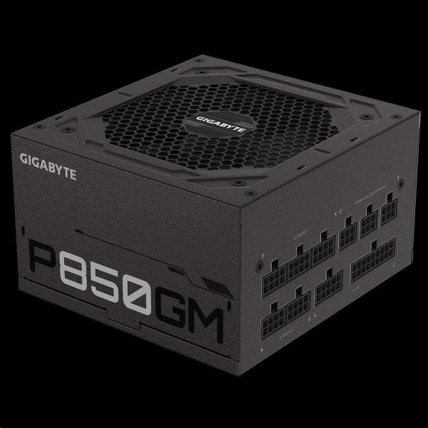 Napájací zdroj GIGABYTE P850GM,  850W,  80plus gold,  modulárny,  120 mm ventilátor2