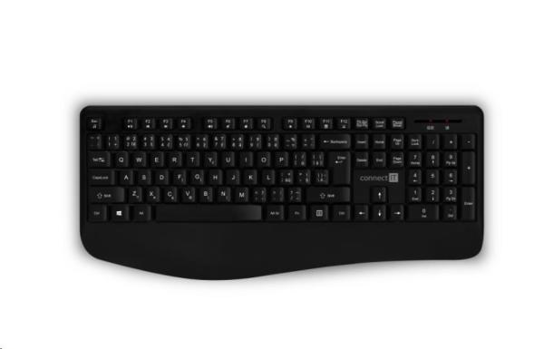 CONNECT IT Combo bezdrátová černá klávesnice + myš,  CZ + SK layout4
