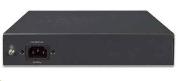 Planet FSD-1008HP Switch,  PoE 8x PoE 802.3at 120W+ 2x 100Base-TX, VLAN, extend mód 10Mb/ s do 250m,  fanless0