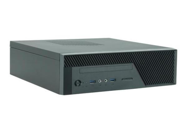Skriňa CHIEFTEC Uni Series/ mini ITX,  BU-12B,  čierna,  zdroj GPF-300P (300W 80+ Bronze)2