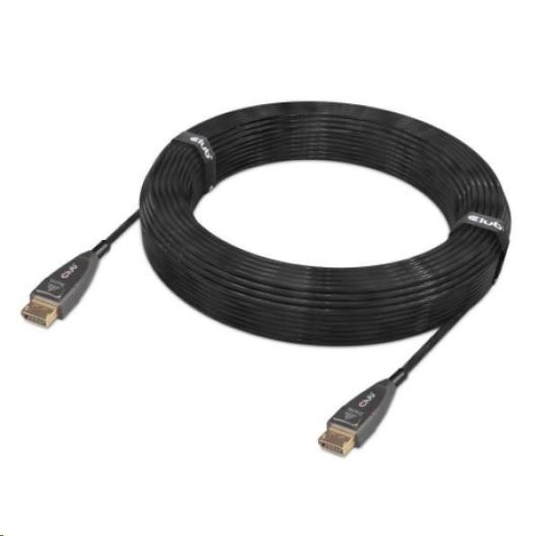 Club3D DisplayPort kábel 1.4 Aktívne optické jednosmerné 4K120Hz 8K60Hz (M/ M),  20m3