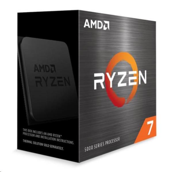 Procesor AMD RYZEN 7 5800X,  8-jadrový,  3.8 GHz (4.7 GHz Turbo),  36 MB cache (4+32),  105 W,  socket AM4,  bez chladiča0