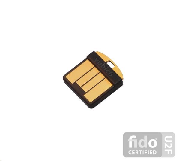 YubiKey 5 Nano - USB-A,  kľúč/ token s viacfaktorovým overovaním,  podporou OpenPGP a čipovej karty (2FA)