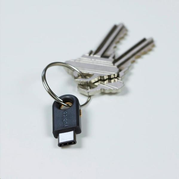 YubiKey 5C - USB-C, kľúč/token s viacfaktorovým overovaním, podporou OpenPGP a čipovej karty (2FA)1