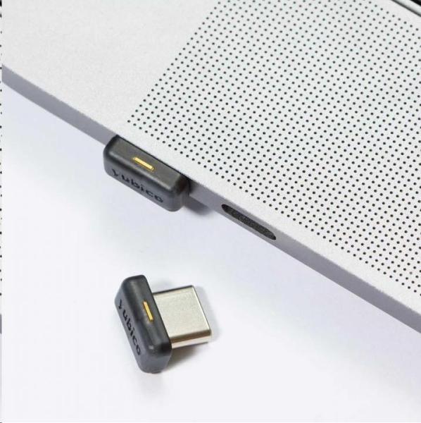 YubiKey 5C Nano - USB-C, kľúč/token s viacfaktorovým overovaním, podporou OpenPGP a čipovej karty (2FA)0