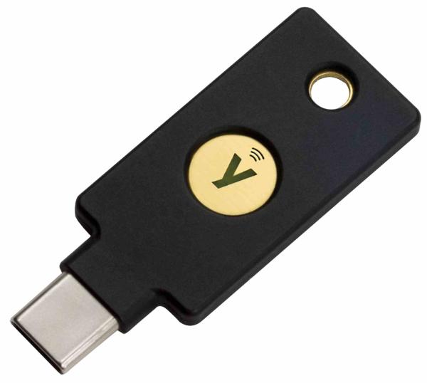YubiKey 5C NFC - USB-C, kľúč/token s viacfaktorovým overovaním (NFC), podporou OpenPGP a čipových kariet (2FA)