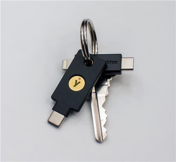 YubiKey 5C NFC - USB-C, kľúč/token s viacfaktorovým overovaním (NFC), podporou OpenPGP a čipových kariet (2FA)8