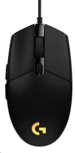 Logitech Gaming Mouse G203 LIGHTSYNC 2nd Gen,  EMEA,  USB,  čierna1