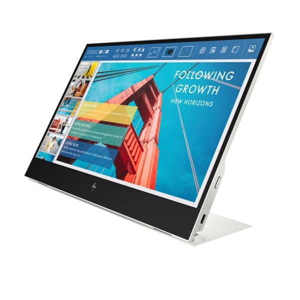Monitor HP LCD EliteDisplay E14 G4 Portable 2x USB-C 14" (IPS,  1920 x 1080,  16:9,  400 NITS,  800:1,  5 ms,  2x USB-C)3