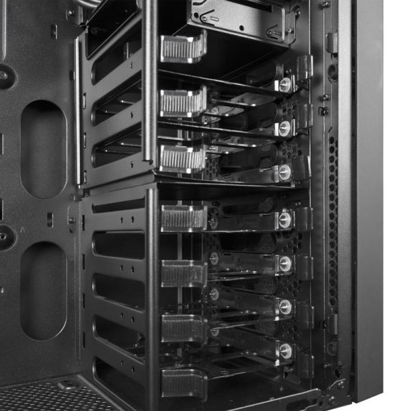 CHIEFTEC Miditower skriňa CW-01B-OP čierna,  ATX,  2x USB 3.0 /  3.1 Gen 16