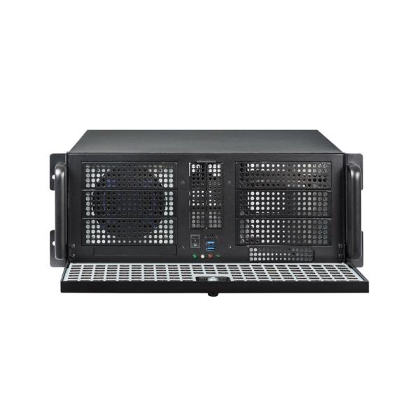 CHIEFTEC Rackmount 4U ATX/ EATX UNC-411E-B,  400W PSF-400B,  čierna2