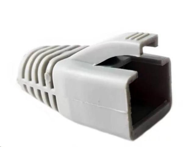 Ochrana pro konektor RJ45 Cat6A,  snag-proof - šedá,  100ks