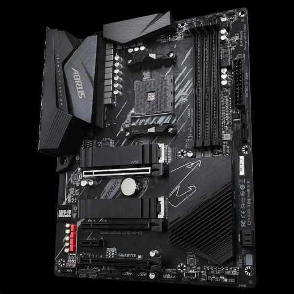 GIGABYTE MB Sc AM4 B550 AORUS ELITE AX V2,  AMD B550,  4xDDR4,  1xDP,  1xHDMI0