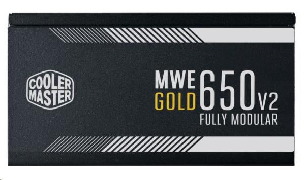 Cooler Master MWE 650 Gold-v2 Full modular,  650W,  80+ Gold1