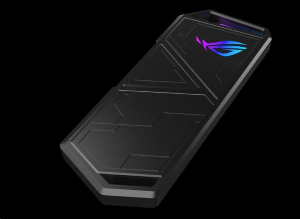 ASUS ROG STRIX ARION LITE SSD NVME AURA case,  USB-C 3.2,  M.2 NVMe SSD kovový box,  délka 30-80 mm,  AURA RGB1