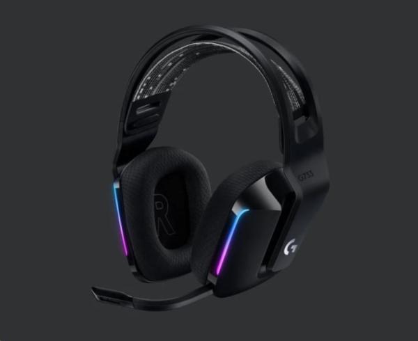 Logitech herní sluchátka G733,  LIGHTSPEED Wireless RGB Gaming Headset,  EMEA,  black