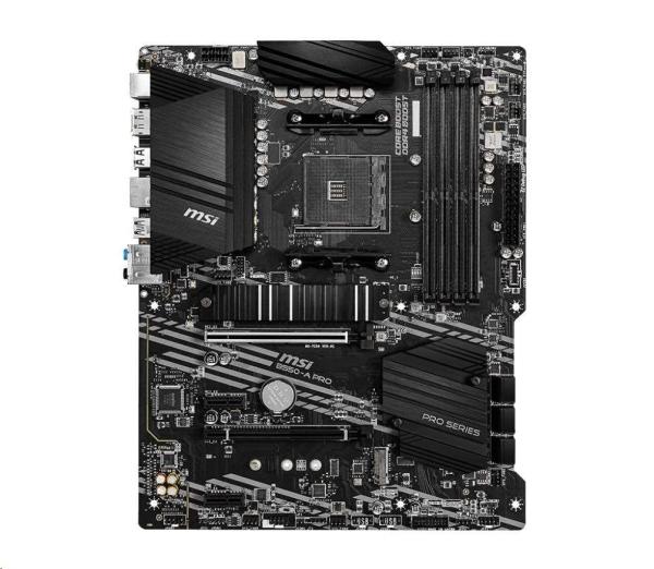 MSI MB Sc AM4 B550-A PRO,  AMD B550,  4xDDR4,  VGA,  ATX1