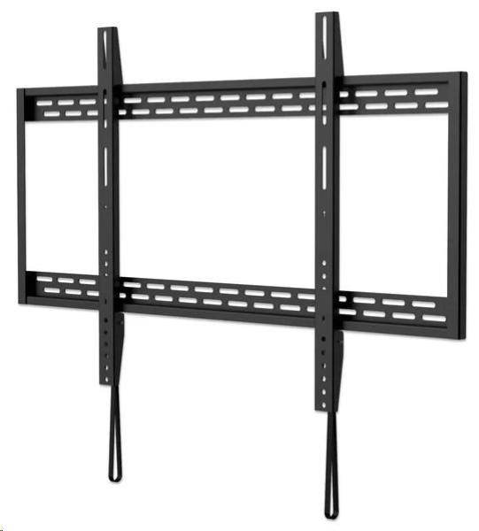 MANHATTAN nástěnný držák TV (60" to 100"),  Heavy-Duty Low-Profile Large-Screen TV Wall Mount,  pevný,  tenký design,  černá