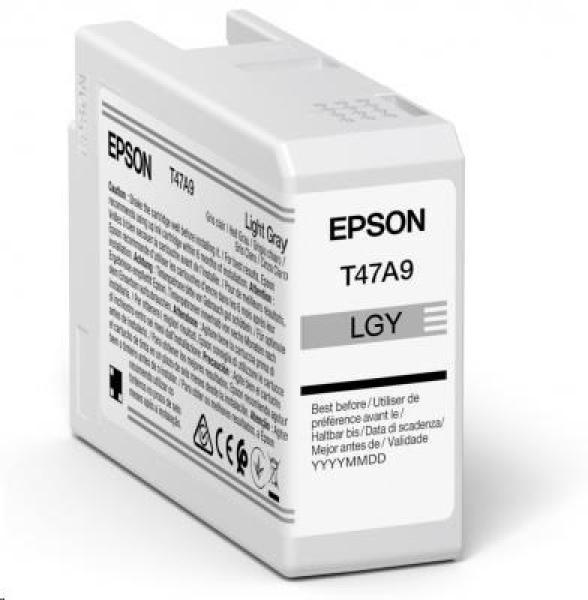 Atrament EPSON Singlepack Light Gray T47A9 UltraChrome Pro 10 50 ml