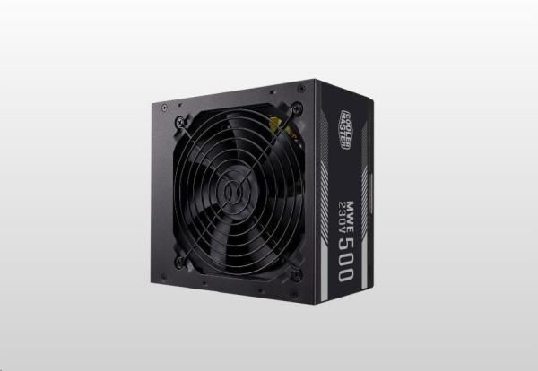 Cooler Master zdroj MWE 500W WHITE 230V - V2,  120mm,  80+ BULK