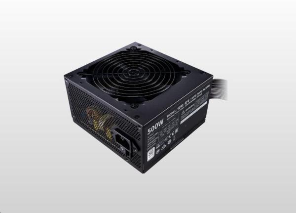 Cooler Master zdroj MWE 500W WHITE 230V - V2,  120mm,  80+ BULK1