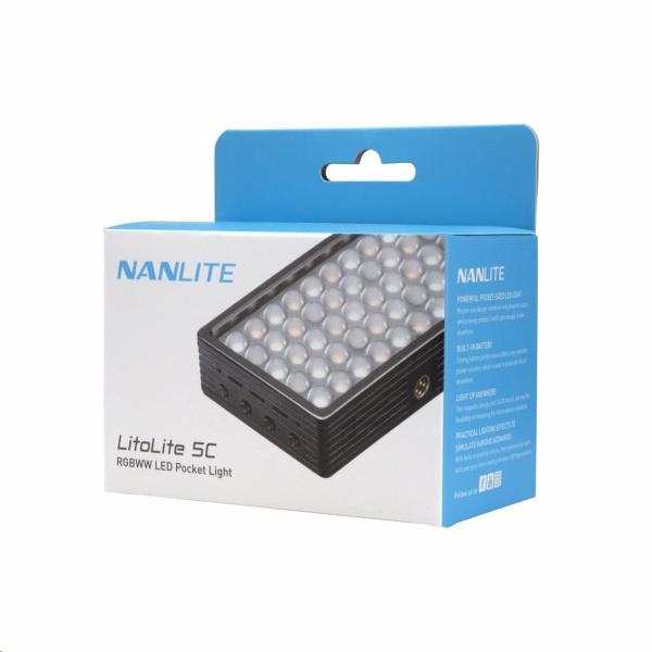 Nanlite LitoLite 5C RGBWW LED světelný panel9
