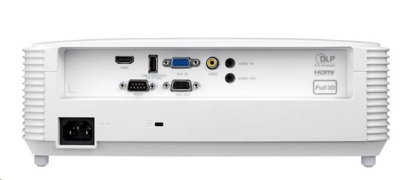 Optoma projektor X309ST (DLP,  FULL 3D,  XGA,  3 700 ANSI,  HDMI,  VGA,  RS232,  10W speaker)0