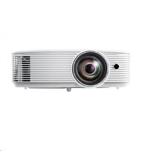 Optoma projektor H117ST  (DLP,  FULL 3D,  WXGA,  3 800 ANSI,  HDMI,  VGA,  RS232,  10W speaker)1