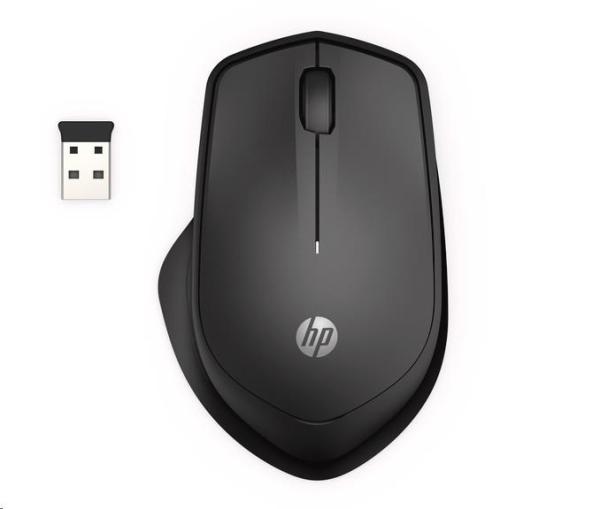 Myš HP - 280 Silent Mouse, bezdrôtová