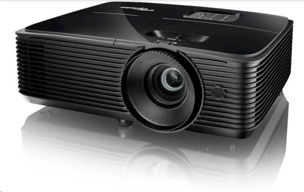Optoma projektor W400LVe (DLP,  FULL 3D,  WXGA,  4 000 ANSI,  25 000:1,  VGA,  HDMI,  RS232,  1x10W speaker)1