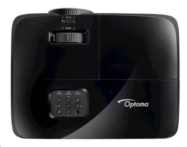 Optoma projektor W400LVe (DLP,  FULL 3D,  WXGA,  4 000 ANSI,  25 000:1,  VGA,  HDMI,  RS232,  1x10W speaker)3