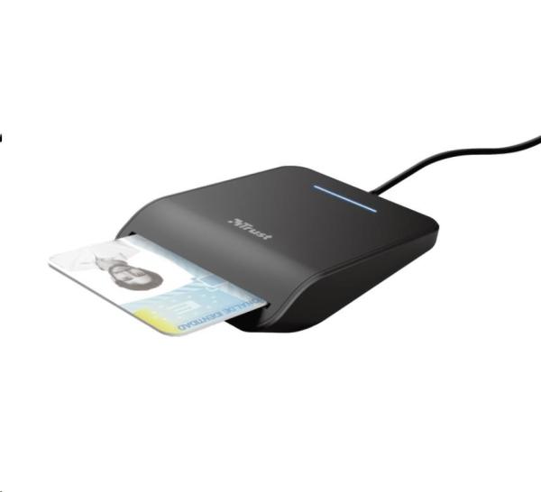 Čítačka kariet TRUST PRIMO (DNI, smartcard), externá, USB, 100 cm2