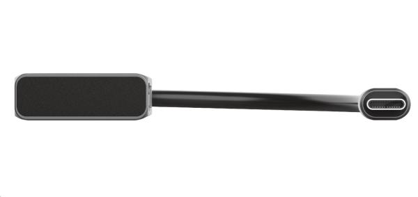 Rozbočovač TRUST HALYX,  rýchly rozbočovač USB-C a čítačka kariet2