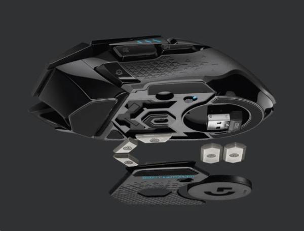 Logitech G502 LIGHTSPEED - bezdrôtová herná myš - čierna3