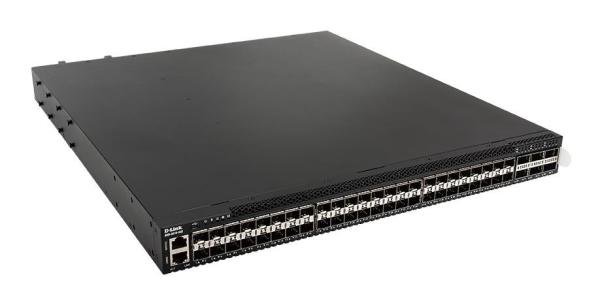 D-Link DXS-3610-54S/ SI L3 stohovateľný prepínač,  48x 10G SFP+,  6x 40G/ 100G QSFP28