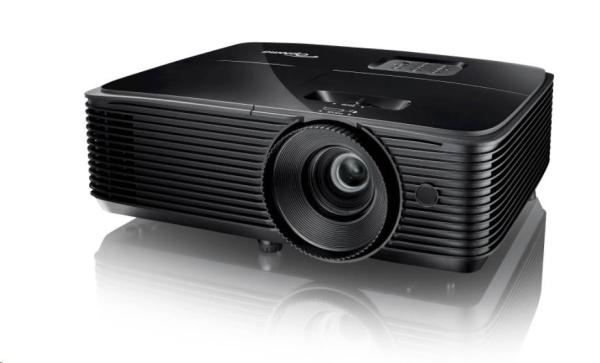 Optoma projektor W371 (DLP,  FULL 3D,  WXGA,  3 800 ANSI,  HDMI,  VGA,  RS232,  10W speaker)2