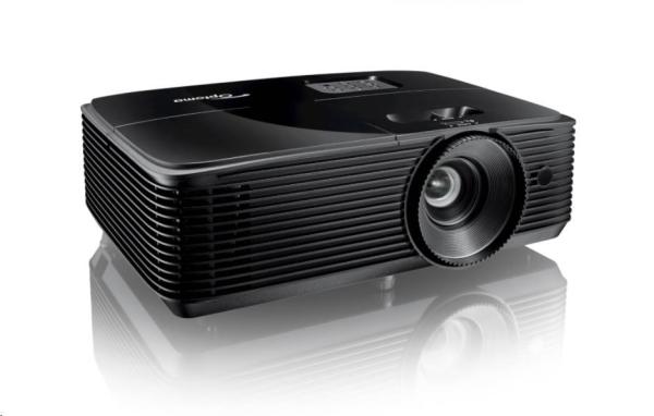 Optoma projektor W371 (DLP,  FULL 3D,  WXGA,  3 800 ANSI,  HDMI,  VGA,  RS232,  10W speaker)3