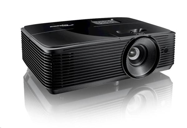Optoma projektor H185X (DLP,  FULL 3D,  WXGA,  3 700 ANSI,  28 000:1,  HDMI,  VGA,  RS232,  1x10W speaker)4