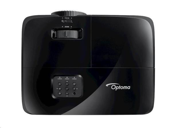 Optoma projektor H190X (DLP,  FULL 3D,  WXGA,  3 900 ANSI,  30 000:1,  HDMI,  VGA,  RS232,  1x10W speaker)2