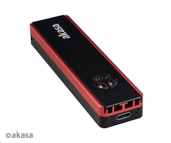 Externý box AKASA Vegas SSD Mate,  pre M.2 disky SSD SATA/ NVMe,  USB 3.2 Gen 2,  10Gb/ s,  RGB,  hliník4