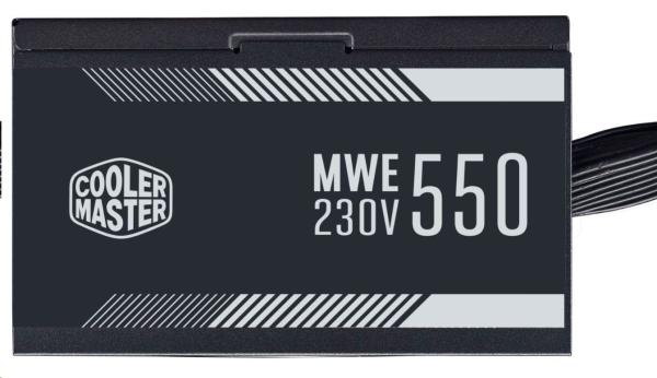 Cooler Master zdroj MWE White 550W V2,  120mm,  80+1