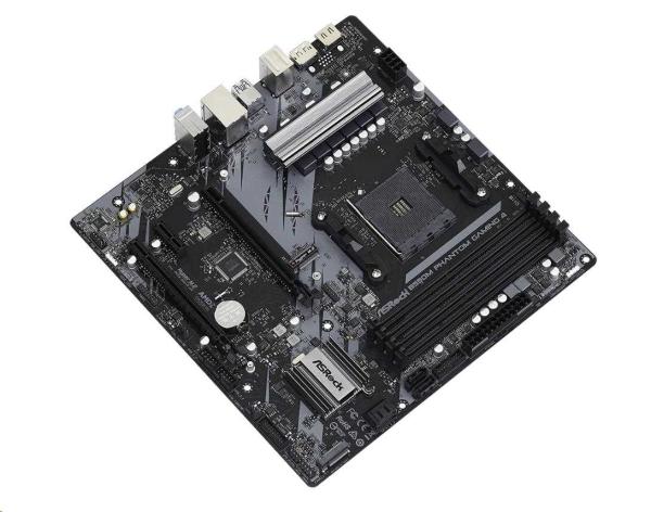 ASRock MB Sc AM4 B550M PHANTOM GAMING 4,  AMD B550,  4xDDR4,  1xDP,  1xHDMI,  mATX2