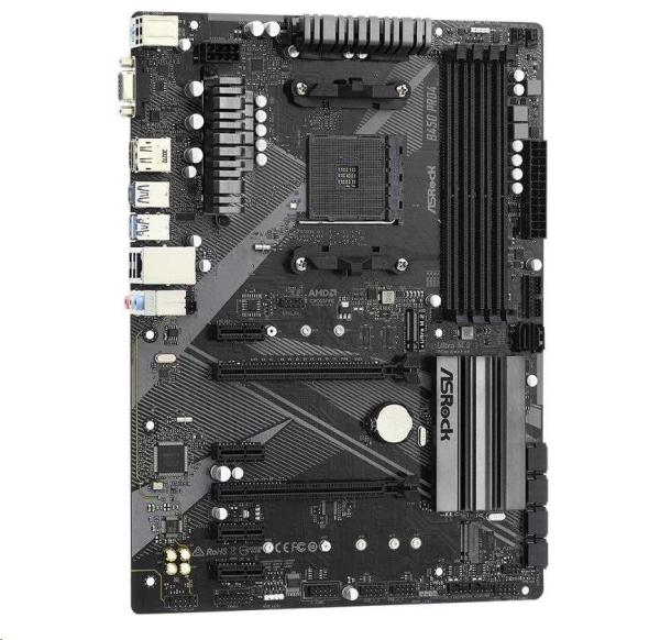 ASRock MB Sc AM4 B450 PRO4 R2.0,  AMD B450,  4xDDR4,  1xDP,  1xHDMI,  VGA4