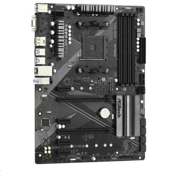 ASRock MB Sc AM4 B450 PRO4 R2.0,  AMD B450,  4xDDR4,  1xDP,  1xHDMI,  VGA3