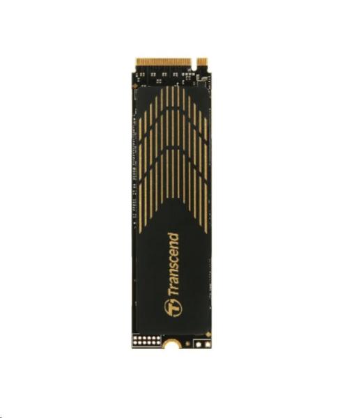 TRANSCEND SSD MTE240S 500GB,  M.2 2280,  PCIe Gen4x4,  s chladičom 3800/ 2800 MB/ s